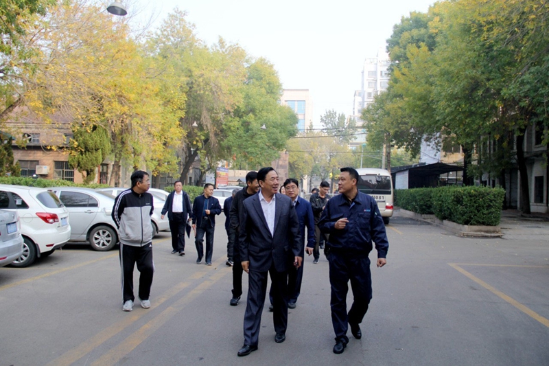 濱州市高級技工學校黨委書記、校長王樹林到濱州市鍛壓機械廠調(diào)研企業(yè)發(fā)展情況