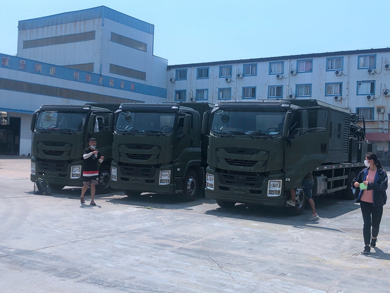 軍方訂單---- 通過驗收、順利發(fā)車